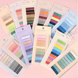 กระดาษโน้ตสีโมรันดี 200 แผ่น แบบมีกาวในตัว เขียนได้ สำหรับอุปกรณ์การเรียนและสำนักงาน-ช่วงเปิดเทอม - Product Image 1