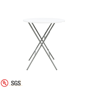 En gros Imperméable Pliable En Plastique HDPE Haute Ronde Pliante Cocktail <span class=keywords><strong>Bar</strong></span> Table À <span class=keywords><strong>Manger</strong></span> - Product Image 4