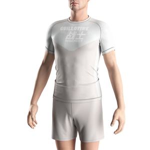 Camiseta de compresión Power Warrior Pattern de secado rápido personalizada para grappling, judo, BJJ, MMA, Rash Guard - Product Image 5