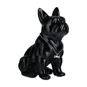 Statue de <span class=keywords><strong>bouledogue</strong></span> <span class=keywords><strong>anglais</strong></span> en résine Sculpture de <span class=keywords><strong>bouledogue</strong></span> français Décoration intérieure Figurine de collection moderne Statue de chien d'art - Product Image 1
