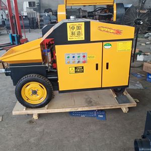 Pompes à béton diesel mini 10m3/h, pompes à béton pour coulage de colonnes structurelles secondaires, fabrication maison, <span class=keywords><strong>prix</strong></span> bas, 2025 - Product Image 3