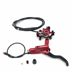 Scooter Elétrico ZOOM HB875-E 850/1450mm com Freio a Disco Hidráulico e Componentes de Alumínio para Compatibilidade com Bicicletas - Product Image 4