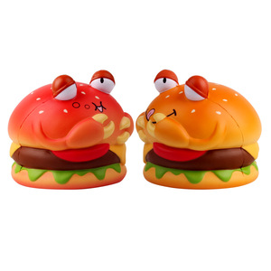 Juguetes antiestrés con forma de hamburguesa, material TPE para niños de 2 a 4 años, diseño unisex, regalo de decoración para el hogar - Product Image 2