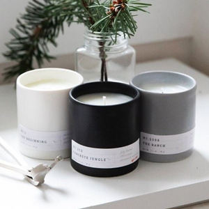 Bougie parfumée AIKUN Premium en cire de soja, bougie en pot en céramique, bougies parfumées pour Noël, Thanksgiving, fête des mères - Product Image 1