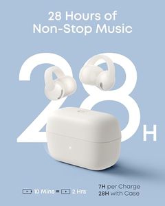 Soundcore C50i par Anker, écouteurs ouverts, écouteurs à clip, ultra-confort, conception FlexiClip, haut-parleurs de 12 mm pour des basses puissantes, - Product Image 5