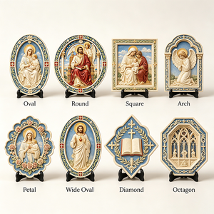 Artesanía de Resina Personalizada, Placa Escultórica de la Iglesia Católica, San Mateo, Arte Decorativo en Relieve 3D, Evangelista, Decoración de Pared para el Hogar, Regalo, Venta al por Mayor - Product Image 6