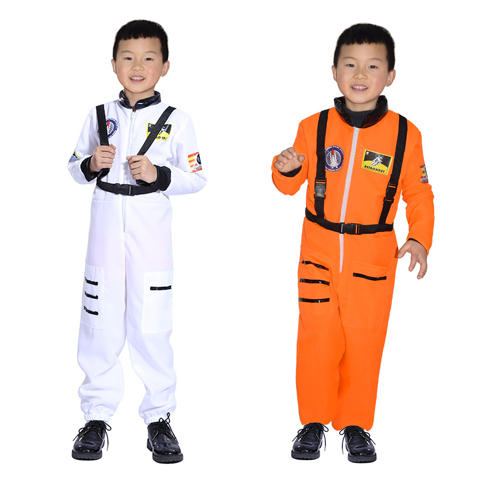 Disfraz De Astronauta Para Niño Con Casco Y Guantes – Traje Espacial Realista Para Halloween Y Carnaval