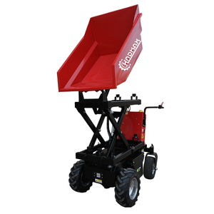 <span class=keywords><strong>Brouette</strong></span> électrique basculante hydraulique ED500HT avec système de levage, moteurs CC sans balais 1000W, alimentée par batterie au plomb-acide - Product Image 2