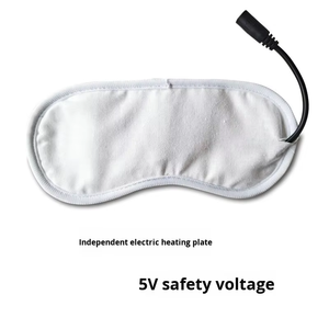 गर्म आंखों के मास्क, धोने योग्य यूएसबी इलेक्ट्रिक नम आंखों के लिए गर्म कंप्रेस - Product Image 4