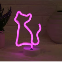 Lumières LED fantaisie USB à piles décoratives pour les fêtes, lumières néon, cadeaux de nuit, lumières pour la Saint-Valentin, la fête des mères, la fête des enfants