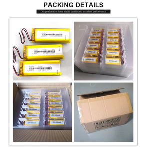 <span class=keywords><strong>3</strong></span>.7v סוללה נטענת ליתיום פולימר 50mah 301620 קטן 0.185wh עבור הצרכן אלקטרוני עם מחבר PCB - Product Image 6