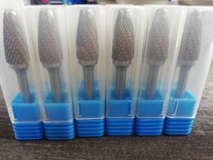 Venta caliente de carburo de tungsteno Rotary Burrs Limas y raspadores de bajo precio para manualidades y arte de doble corte - Product Image 3