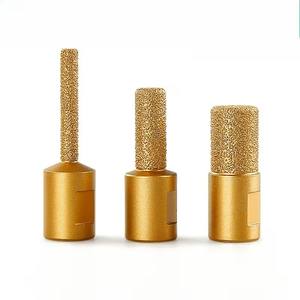 Accessoires de meulage pour lavabos en céramique, corps en aluminium avec pointe abrasive pour utilisation avec une meuleuse d'angle - Product Image 2
