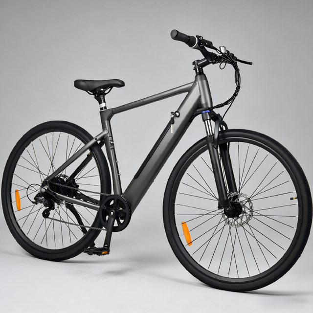 E-Bike with 36V 8.7AH Lithium Battery Aluminum Frame 20" Wheels 7-Speed Hydraulic Brakes