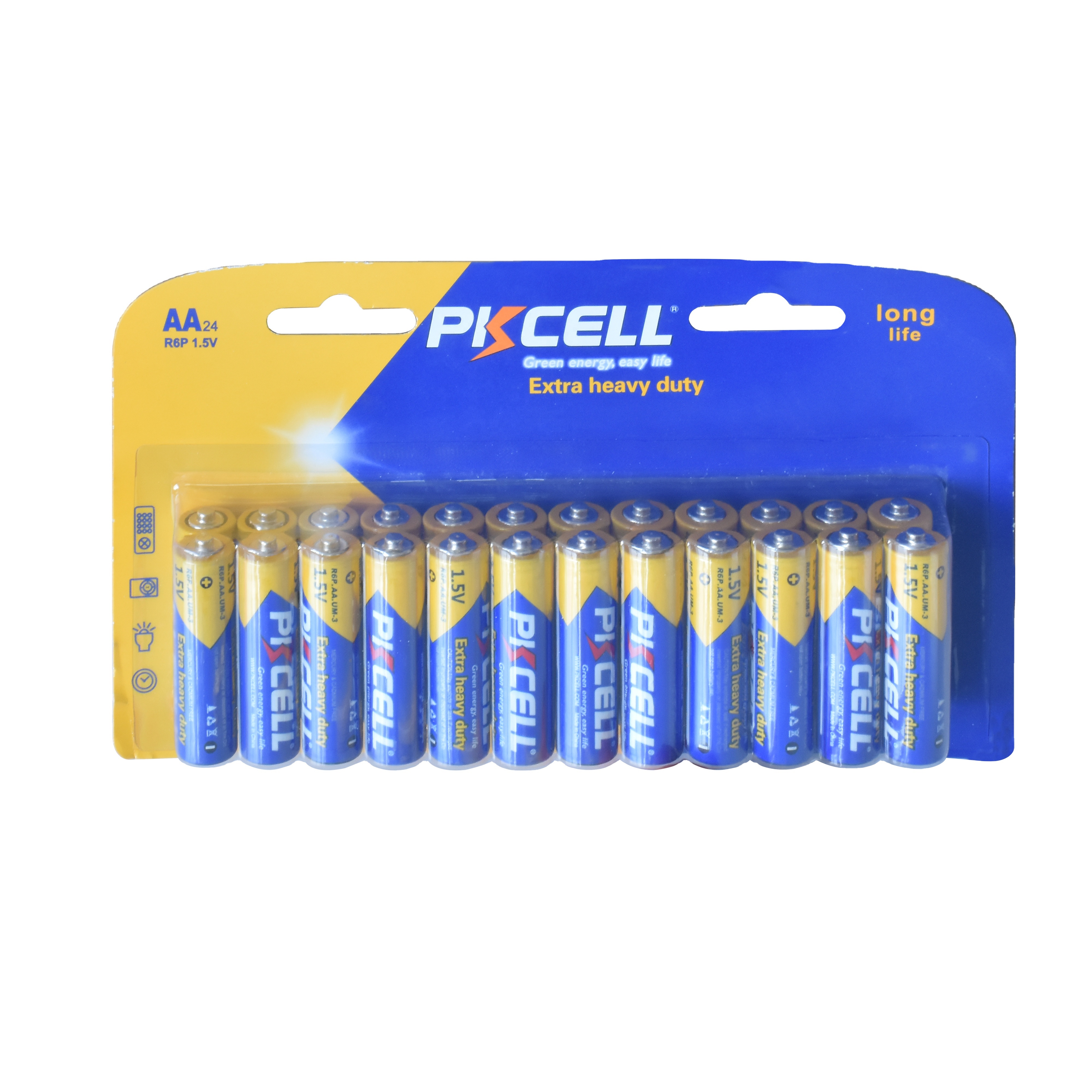 Лучшая цена 1,5 V AA R6P углеродная батарея с MSDS