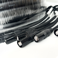 Boîte de câble de scène de réseau Ethernet blindé professionnel 4 canaux 8 canaux RJ45 Cat6 SFTP pour écran d'affichage à LED extérieur