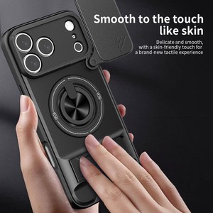 Nouvelle coque de protection <span class=keywords><strong>pour</strong></span> objectif d'<span class=keywords><strong>appareil</strong></span> photo coulissant avec anneau magnétique et support <span class=keywords><strong>pour</strong></span> iPhone 17 16 15 Pro Max - Product Image 4