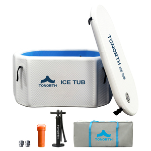 Bañera Portátil Plegable para Inmersión en Agua Fría, Baño de Hielo Inflable para Corredores, Garantía de 2 Años - Product Image 6