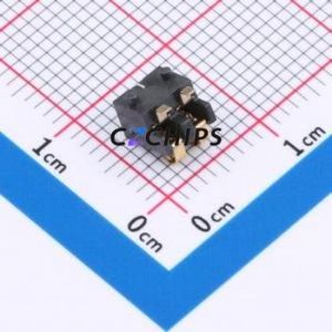 GT-BTP25002-0350A-010A Blade/Spring Contact Battery Connector SMD,P=2.5mm Connector Spring Contact Type 2.5mm 2P Vertical Mount - Product Image 2