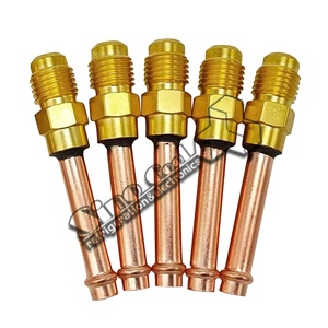 Vanne de <span class=keywords><strong>charge</strong></span> et d'accès en cuivre 1/4 pour la réfrigération et la climatisation - Product Image 6