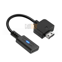 Câble adaptateur de charge USB-C (femelle) Tideseer 10 cm PD pour PS Vita 1000 - Charge rapide et charge uniquement, matériau PVC