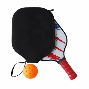 Yeni şekil oldukça pickleball kürek tam karbon fiber yüzey termoform pickleball kürekler