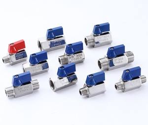 Stainless Steel Manual <strong>Mini</strong> <strong>Ball</strong> <strong>Valve</strong> PN63 F/F F/M M/M NPT BSPP BSPT OEM Water/Gas/Oil Commercial Kitchen Use 1/4"-2" Port Size - Product Image 2
