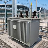 Transformateur immergé dans l'huile 100% cuivre S13 11kV 33kV 1000kVA pour usage extérieur, hermétiquement scellé, directement du fournisseur