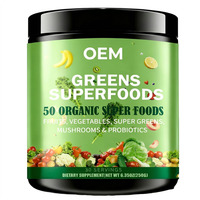 Poudre de Superaliments Verts et Rouges OEM ODM pour Compléments Alimentaires, Poudre de Betterave, Poudre de Superaliments Rouges et Verts