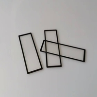 Personnalisé 2.5D AR Enduit Verre Trempé Noir Sérigraphie Gorille Verre LCD Écran Tactile Panneau de Verre