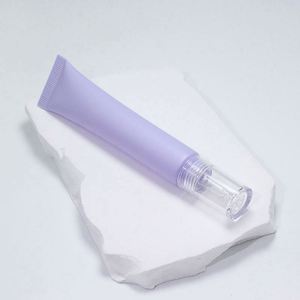 Tubes souples violets de 20 ml avec bouchon à clapet pour mascara, emballage vide personnalisable pour crème contour des yeux et brillant à lèvres - Product Image 4
