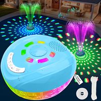 Haut-parleur flottant pour spa et piscine, étanche IP68, portable, sans fil, rechargeable, 3 en 1, avec spectacle de lumière RGB