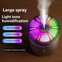 Humidificateur ultrasonique USB portable, grand pulvérisateur d'air coloré pour voiture, fonctionnement silencieux pour la maison YS