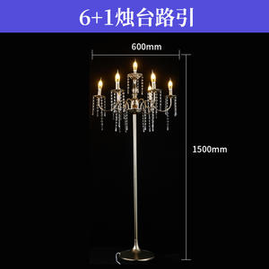Decoraciones para Bodas: Candelabros Minimalistas de Estilo Europeo, Marcadores de Pasillo, Adornos para Escenario con Luces <span class=keywords><strong>LED</strong></span> - Product Image 2
