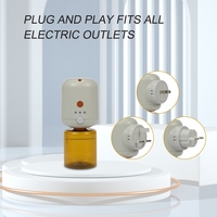 Diffuseur d'arômes électrique Crearoma en gros, mini 130 ml, petit diffuseur de parfum mural en plastique avec interface en français