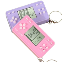 Porte-clés console de jeu électronique rétro créatif, petit pendentif rectangulaire portable, batterie, plastique, Wi-Fi, écran 1,77 pouces, 512 Mo