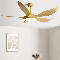 Usine vente directe populaire conversion de fréquence à faible bruit télécommande lampe de ventilateur de plafond domestique