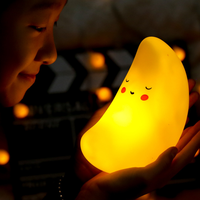 Veilleuse Dessin Animé LED Mignonne, Lampes Décoratives, Ours Lune Dinosaure pour Fille, Jouets Cadeaux pour Enfants, Lumières de Chevet de Chambre