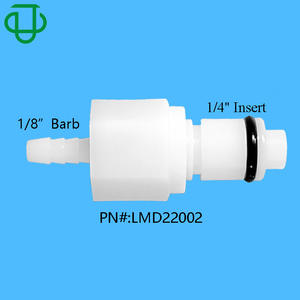 Válvula de cierre de plástico POM serie Jiyou L, conector macho de conexión rápida para manguera de goma de 3.2-10.0 mm - Product Image 2