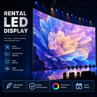 Pantalla LED de Alquiler para Exteriores P4 P3.91 P5 a Todo Color de 4m*3m, Instalación Rápida, Pantalla para Conciertos y Exposiciones, Video Wall LED de Alquiler