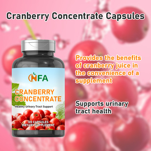 Capsules de concentré de canneberge personnalisées, complément alimentaire à base de plantes, soutient la santé urinaire, 100% naturel, capsules d'antioxydant à la vitamine C - Product Image 2