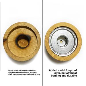 Ensemble d'outils pour fumer les cocktails Molec-chef, boîte en bois de chêne pour fumer - Product Image 4