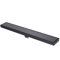Drain de douche linéaire en acier inoxydable anti-odeur, sur mesure OEM, avec insert pour carrelage