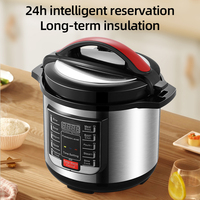 Offre Spéciale ménage 5L acier inoxydable cuisine autocuiseur électrique autocuiseur multi fonction acheter autocuiseur 6l