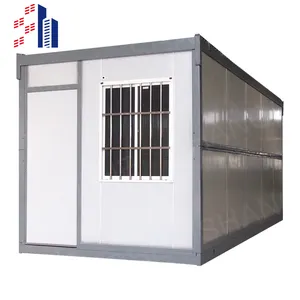SH 40ft Standard 2 Schlafzimmer China Aluminium Kapsel Modular Neues Design Faltbar Heraus schieben Haus häuser Container Erweiterbar