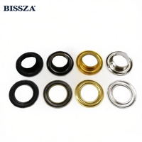 Œillets ronds en aluminium/fer/laiton, petits boutons-œillets métalliques pour sacs en cuir