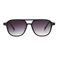 Nouvelles Lunettes de Soleil 2025 en Acétate Propionate pour Femme, Style Rétro Double Pont, Personnalisables avec Logo