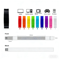 Bracelet USB personnalisé avec logo en silicone 4 Go 8 Go 16 Go 32 Go, clé USB 3.0 2.0, bracelet clé USB