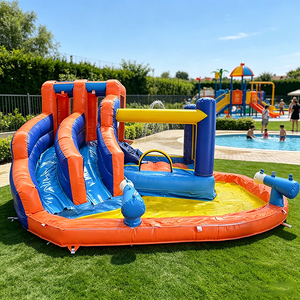 Castillos Inflables <span class=keywords><strong>de</strong></span> PVC <span class=keywords><strong>de</strong></span> Nuevo Diseño y <span class=keywords><strong>Tobogán</strong></span> Acuático <span class=keywords><strong>para</strong></span> Niños, Casa <span class=keywords><strong>de</strong></span> Brinco Inflable <span class=keywords><strong>para</strong></span> <span class=keywords><strong>Jardín</strong></span>, Directo <span class=keywords><strong>de</strong></span> Fábrica - Product Image 1