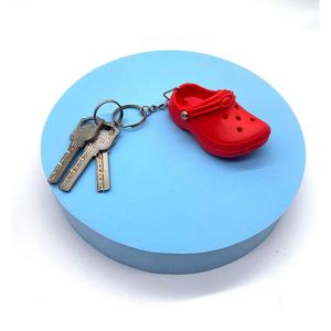 Wholesale Mini Cute Slipper <b>Key</b> Ring Eva Plastics Beach Shoe <b>Key</b> <b>Chain</b> - Product Image 3